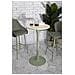 Tavolo Bar Vkh890-verde-mdf-60x60x106 Cm - Foto miniatura 6