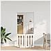 Recinto pieghevole per animali 2 pcs Bianco 100,5 x 38 x 70 cm - Foto miniatura 2