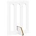 Recinto pieghevole per animali 2 pcs Bianco 100,5 x 38 x 70 cm - Foto miniatura 4