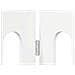 Recinto pieghevole per animali 2 pcs Bianco 100,5 x 38 x 70 cm - Foto miniatura 5