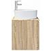 Mobile Lavabo da Parete Rovere Sonoma 49,5 x 44,5 x 65 cm - Foto miniatura 3