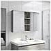Set di Armadi da Bagno con lo scaffale 3 pcs 80 x 10,5 x 50 cm - Foto miniatura 2