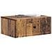 Armadio da Notte 2 pcs Legno antico 49 x 34,5 x 20 cm - Foto miniatura 2