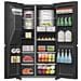RS9P628GPFE frigorifero side-by-side Libera installazione 614 L Nero - Foto miniatura 10
