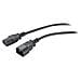 POWER CORD IEC 320 C13 TO IEC 320 C14 - Foto miniatura 1