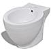 Set Di Bidet & Toilette In Ceramica Bianca - Foto miniatura 8