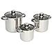 3 Pz Set Pentole Da Cucina Royal Plus 1,3/2/3 L 2100940 - Foto miniatura 1