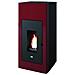 Stufe Punto Fuoco Pellet Ilaria Hydro 17,5kw Rosso - Foto miniatura 2