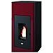 Stufe Punto Fuoco Pellet Ilaria Hydro 17,5kw Rosso - Foto miniatura 3