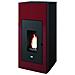 Stufe Punto Fuoco Pellet Ilaria Hydro 17,5kw Rosso - Foto miniatura 1