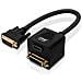 Adattatore Audio Video Dvi-d Maschio A Dvi-d E Hdmi Femmina Hd 33 Cm Nero - Foto miniatura 4