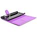 Custodia Compatibile Con Nokia Lumia 730 In Violetta Ametista - Coperchio Protettiva Con Chiusura Magnetica, Funzione Stand E Tasca Per Le Carte - Foto miniatura 5