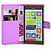 Custodia Compatibile Con Nokia Lumia 730 In Violetta Ametista - Coperchio Protettiva Con Chiusura Magnetica, Funzione Stand E Tasca Per Le Carte - Foto miniatura 8