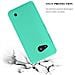Custodia Compatibile Con Nokia Lumia 550 In Frosty Verde - Hard Case Coperchio Protettivo In Frosted Look Contro I Graffi E Gli Urti - Foto miniatura 3