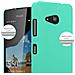 Custodia Compatibile Con Nokia Lumia 550 In Frosty Verde - Hard Case Coperchio Protettivo In Frosted Look Contro I Graffi E Gli Urti - Foto miniatura 4