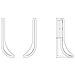 Sbs102 Supporto Universale Per Soundbar Nero - Foto miniatura 2