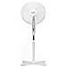 Ad 7305 Ventilatore A Piantana Oscillante Reclinabile 40cm Altezza Regolabile 3 Velocità 90w - Foto miniatura 1