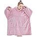 Oversize Con Cappuccio Blanket Felpa The Original Sherpa Gigante Pullover Con Grande Tasca Frontale Morbida Accogliente Caldo E Confortevole Della Novit Con Cappuccio 1 Size Fits All Tv-coperta Per Uomo Donna Adolescenti Bambini - Foto miniatura 3
