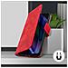 Custodia Oppo Find X3 Neo Portafoglio, Chiusura Magnetica, Supporto Video Rossa - Foto miniatura 3