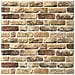 Pannelli Murali 3D con Design Mattoni Sabbia Scuro 10 pz EPS - Foto miniatura 3