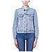 Giacca Donna Trucker In Denim - Foto miniatura 2