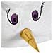 Coperta Unicorno 100x130 Cm Bianco Bianco - Foto miniatura 2