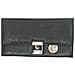 Alassio 42080 - Portafoglio Da Cameriere Con Catena In Metallo E Moschettone, In Nappa, Ca. 18,5 X 9,5 X 3 Cm, Colore: Nero - Foto miniatura 1