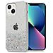 Custodia Compatibile Con Apple Iphone 13 In Trasparente Con Glitter - Coperchio Protettivo In Silicone Tpu Flessibile Con Glitter Scintillanti - Foto miniatura 1