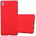 Custodia Compatibile Con Sony Xperia E5 In Frost Rosso - Coperchio Protettivo In Silicone Tpu Flessibile - Foto miniatura 1