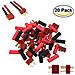 10 Connettori T-plug Couples Deans Stile Maschio E Femmina Con 20 Pezzi Tubo Shrink Per Batteria Rc Lipo - Foto miniatura 1