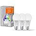 Ledvance Lampada Led Intelligente Con Tecnologia Wifi, E27-base Ottica Opaca, colori Rgbw Modificabili, Colore Della Luce Modificabile (2700k-6500k), 806 Lm, 3-confezione - Foto miniatura 4