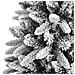 Albero Di Natale Artificiale Con Neve Floccata 240 Cm Pvc E Pe - Foto miniatura 6