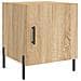 Comodino Rovere Sonoma 40x40x50 Cm In Legno Multistrato - Foto miniatura 2