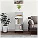 Credenza Bianco Lucido 34,5x32,5x90 Cm In Legno Multistrato - Foto miniatura 1