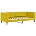 Letto Da Giorno Giallo 90x200 Cm In Velluto - Foto miniatura 1