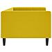 Letto Da Giorno Giallo 90x200 Cm In Velluto - Foto miniatura 3
