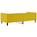 Letto Da Giorno Giallo 90x200 Cm In Velluto - Foto miniatura 4