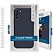 Cover Per Samsung Galaxy S22 Premium Silicone Microfibra, Blu - Foto miniatura 3