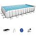 Piscina Rettangolare Con Struttura Power Steel Frame 732x366x132 56475 - Foto miniatura 8