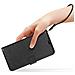 Custodia Per Samsung S23 Fe Portafoglio Funzione Supporto E Cordino, Nero - Foto miniatura 3