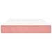Materasso A Molle Insacchettate Rosa 120x210x20 Cm In Velluto - Foto miniatura 3