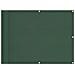 Paravento Balcone Verde Scuro 75x1000 Cm 100% Poliestere Oxford - Foto miniatura 2