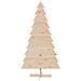 Albero Di Natale Decorativo In Legno 180 Cm Legno Massello Pino - Foto miniatura 3