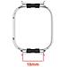 Struttura Dell'orologio In Acciaio Inossidabile Per Redmi Watch 3 Silver - Foto miniatura 3