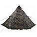 Tenda Familiare Tipi per 6 Persone Mimetica Impermeabile - Foto miniatura 4