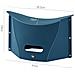 Sgabello Pieghevole Portatile Con Design Portatile Blue - Foto miniatura 1
