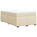 Giroletto a Molle con Materasso Crema 120x190 cm in Tessuto - Foto miniatura 9