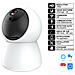 Telecamera Interna 360° Wifi 2,4 Ghz Hd 1080p Xbot Audio Detection - Foto miniatura 3