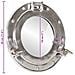 Specchio da Parete Design Oblò Ø30 cm in Alluminio e Vetro - Foto miniatura 7
