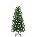 Albero di Natale artificiale con 150 LED Verde 150 cm PE e PVC - Foto miniatura 4